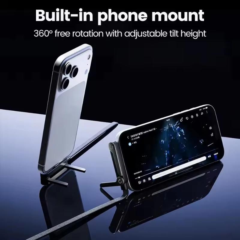 【2-in-1折りたたみ式スマホスタンド、240W USB- - Video Gaming & Esports Usd Acc のレビューと価格