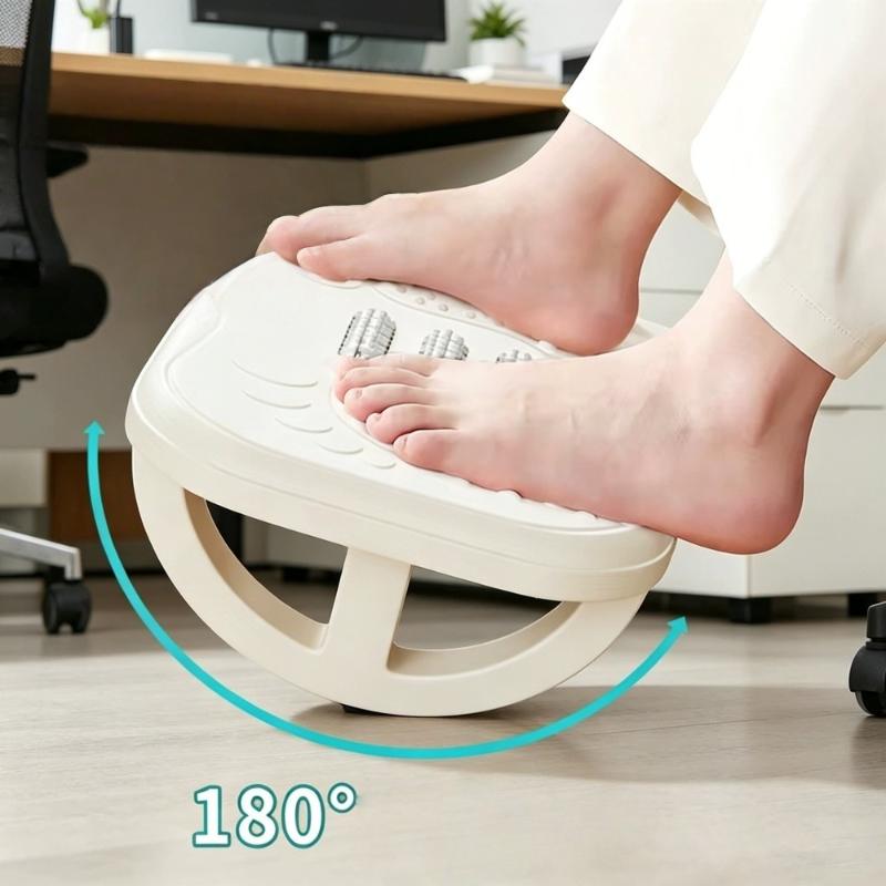 ～持ち運び可能なフットレスト。デスク下に設置できる、人間工学 - Footrest Under Desk のレビューと価格