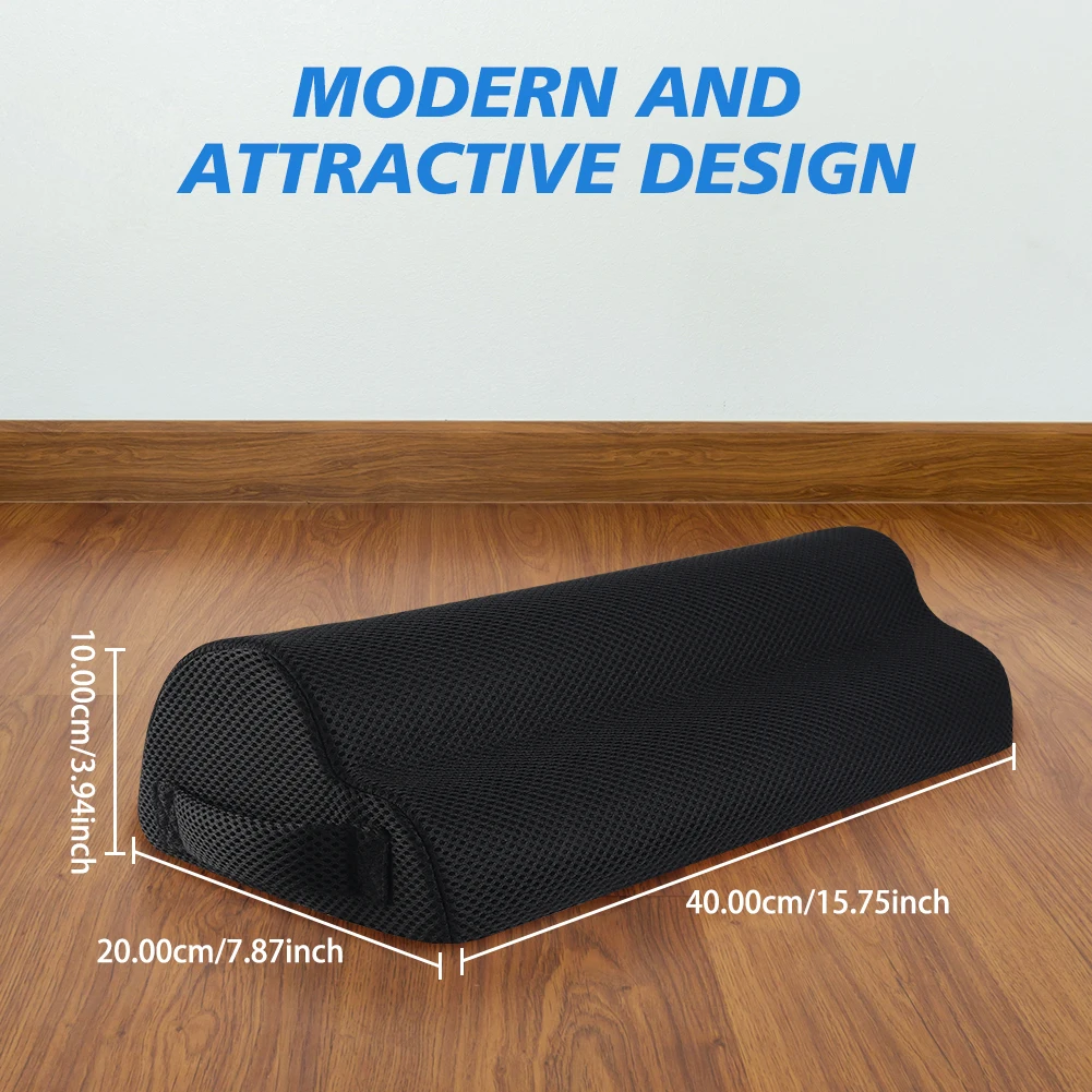 メモリーフォーム製のオフィス用フットレスト＆デスク下用フット - Footrest Under Desk のレビューと価格